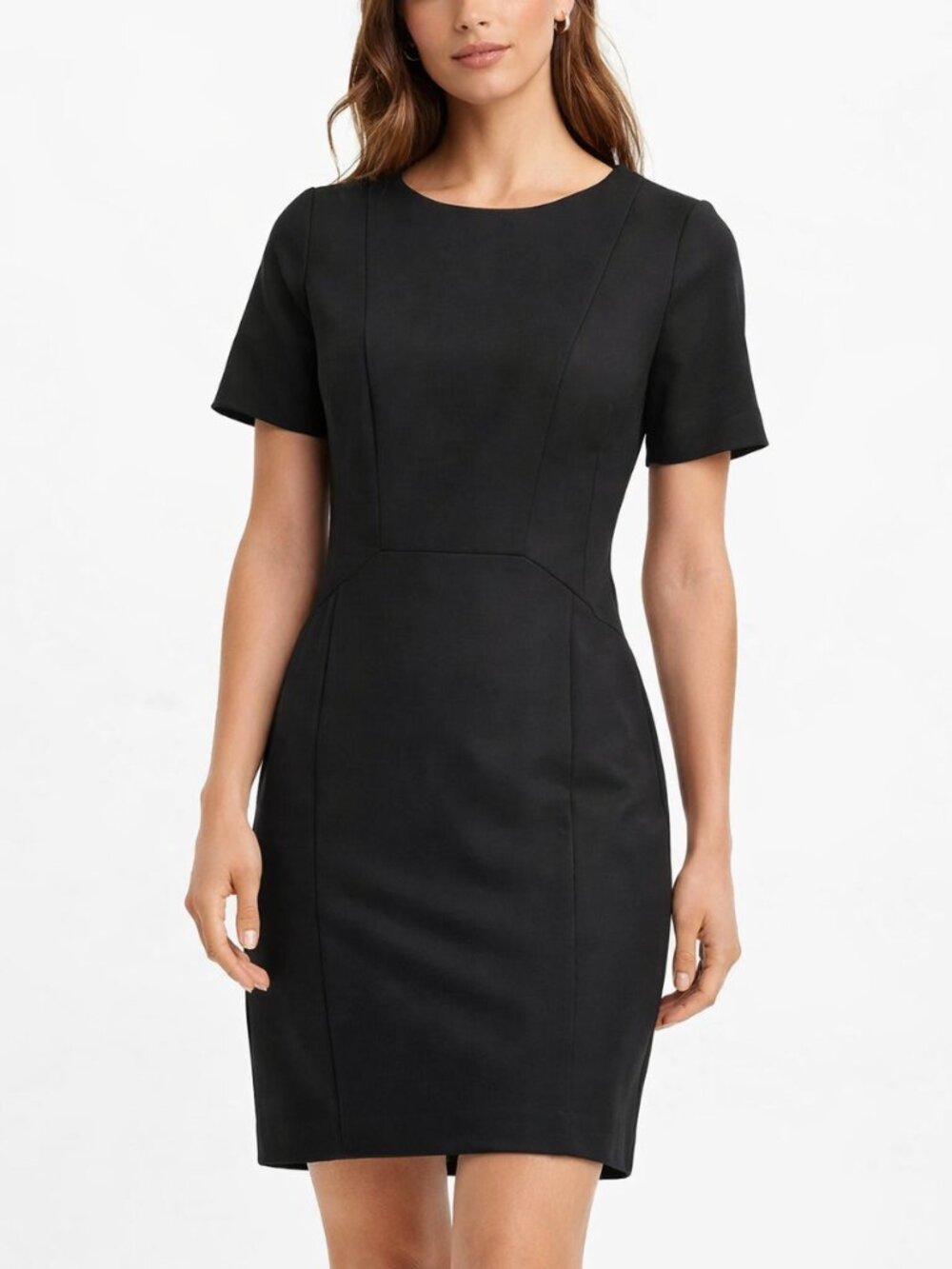 InWear Black Dress Wool Blend • EU 32 / US 2 NWT minimalist office
